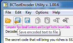 Computer Tips: Email Contents and Encrypt Text to Secure Data