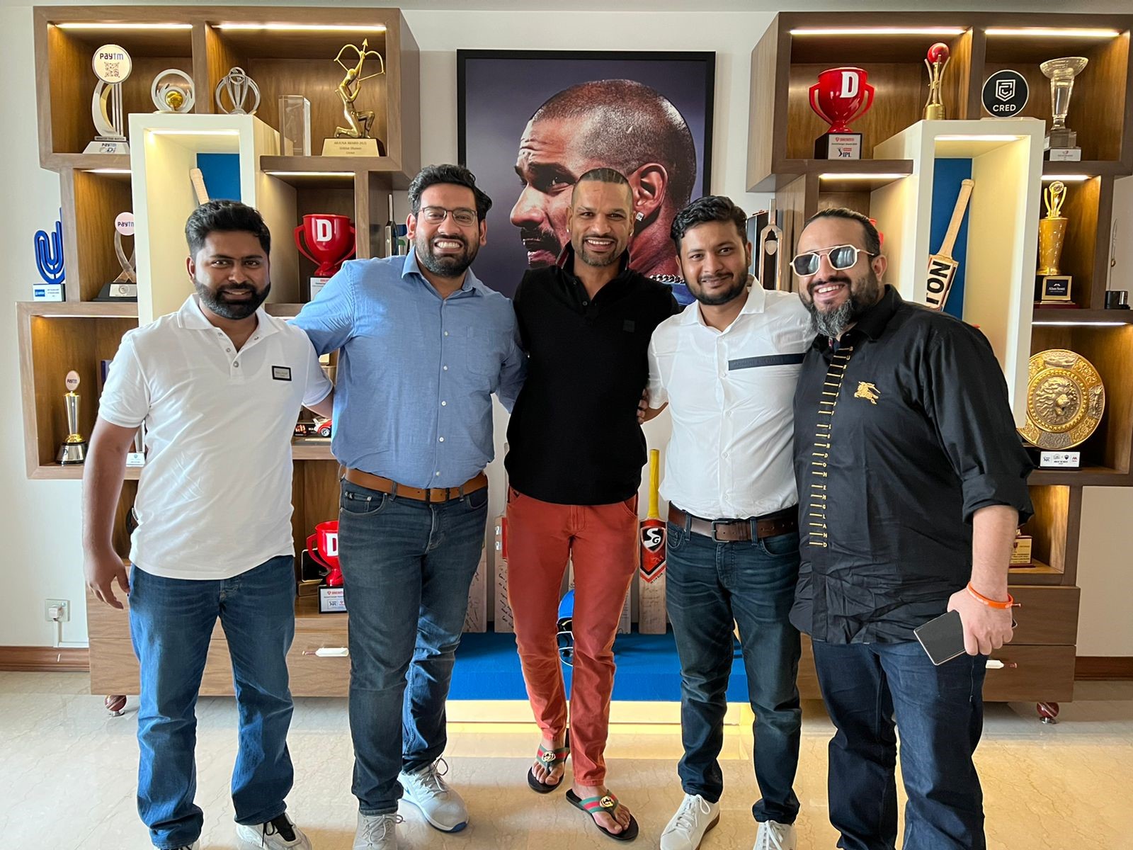 Cricketer Shikhar Dhawan Collaborates With Bliv.Club and WIOM to Launch the 1st Metaverse Sports City