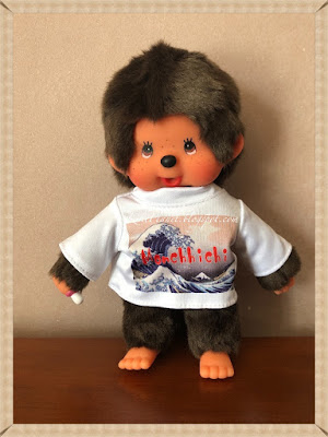 kiki monchhichi vague hokusai kanagawa mont fuji anniversary japan expo