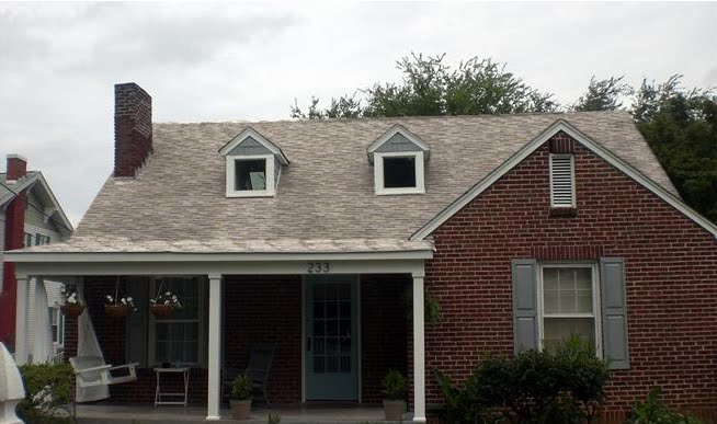 The Brick Cottage: Up On the Roof