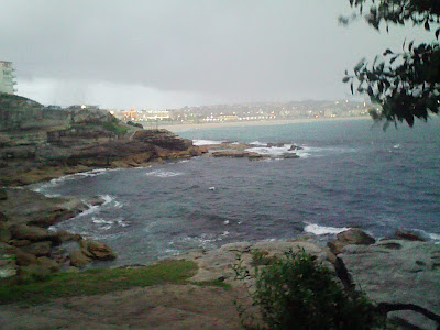 Walking to Bondi