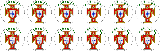 PORTUGAL ALGAZARRA-UEFA ESCUDO GULIVER ARETE GULIVER ESCUDINHOS BOTÓES GULIVER TIME BOTÃO GULIVER