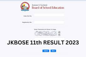 JKBose Class 11th Result 2023: Release  Notification
