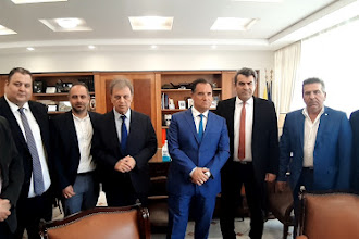  Συνάντηση του Αντιπεριφερειάρχη Καστοριάς, Δημήτρη Σαββόπουλου, με τον Υπουργό Υγείας, Άδωνι Γεωργιάδη