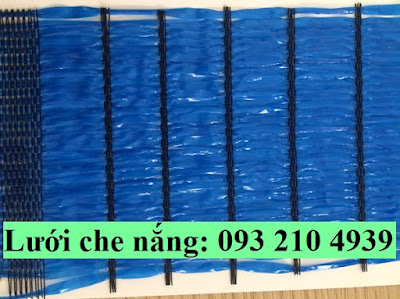 Lưới lan Thái 60% màu xanh, đen