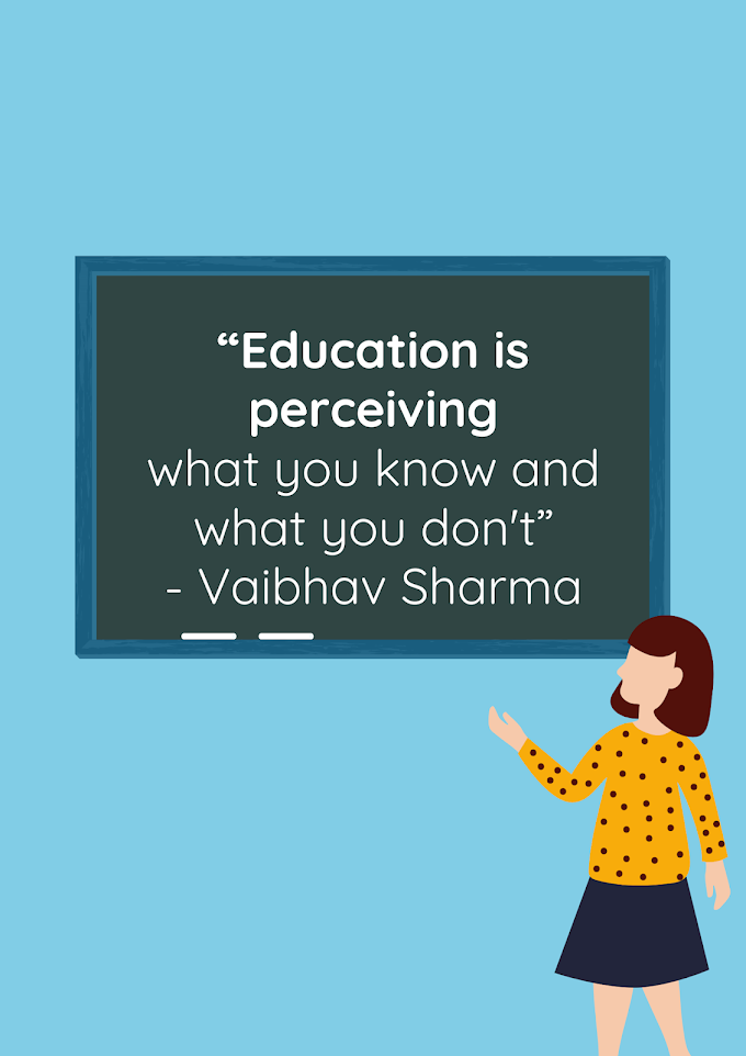 Extremity for Efficacious and Easy Self- Education | Vaibhav Sharma