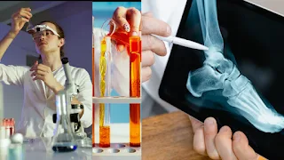 Medical lab scienctist and radiographer