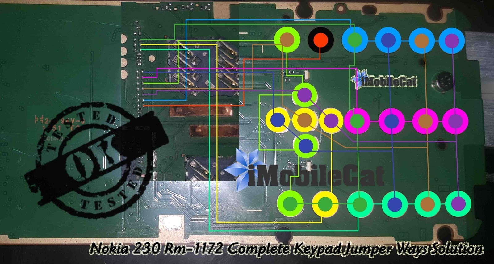 New Nokia 230 Rm-1172 Complete Keypad Solution | iMobileCat