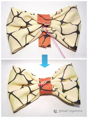 Langkah Dasar Membuat Pita (Bow) dari Kain