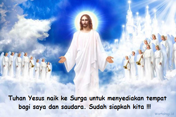 10 Gambar Kartu ucapan Kenaikan Tuhan Yesus ke Surga 