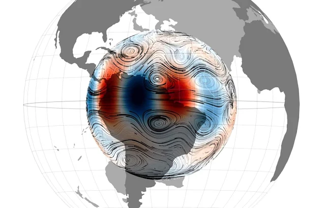 Giant Magnetic Waves Have Been Discovered Oscillating Around Earth's Core