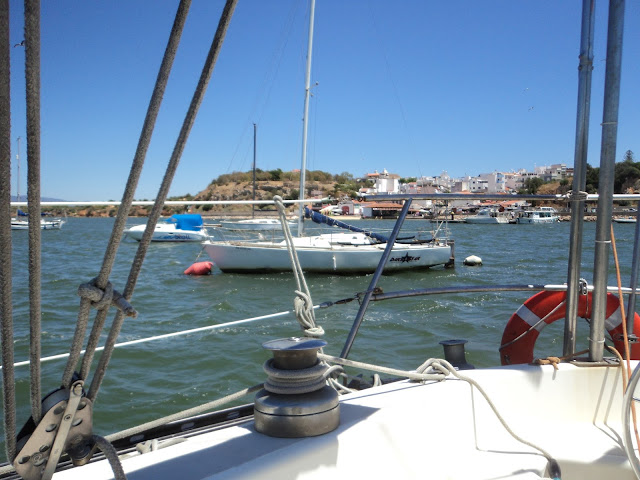 moorings in Alvor