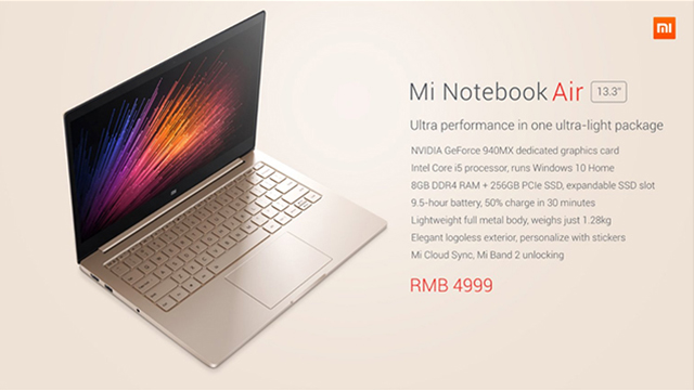 Mi Notebook Air