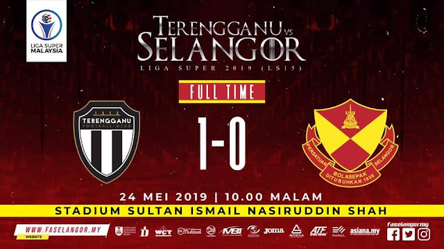 Jaringan minit akhir membantu kemenangan tipis Terengganu FC... Tahniah!