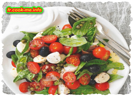 Salade aux anchois