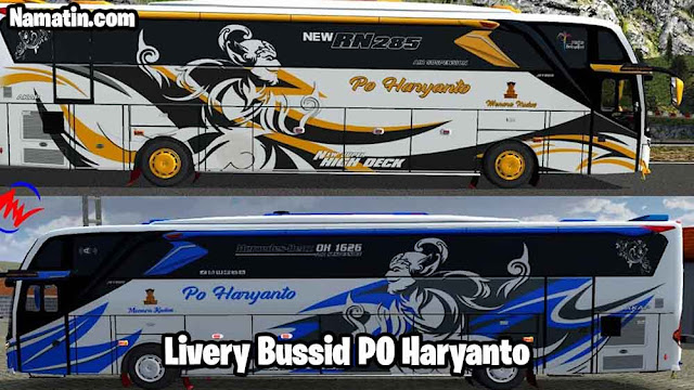 livery bussid po haryanto