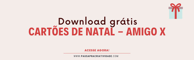 3 modelos de Cartões para Amigo x para download gratuito