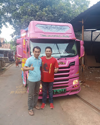 modifikasi bak truk scania