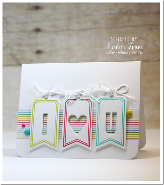 Challenge 17 - I Heart U Tags