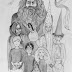 A drawing made by J.K. Rowling in 1999