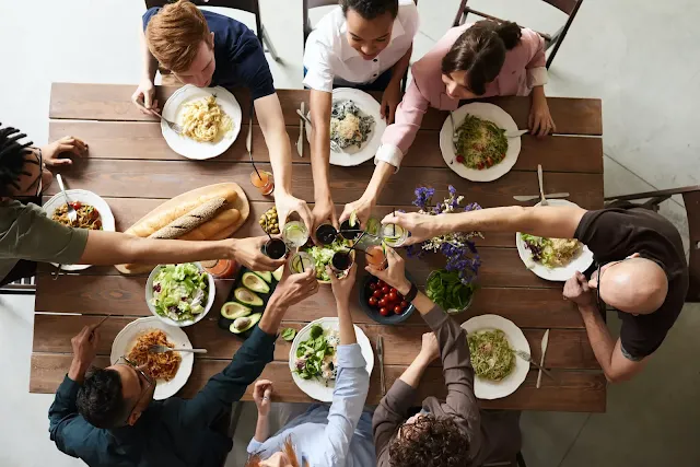 Eat together