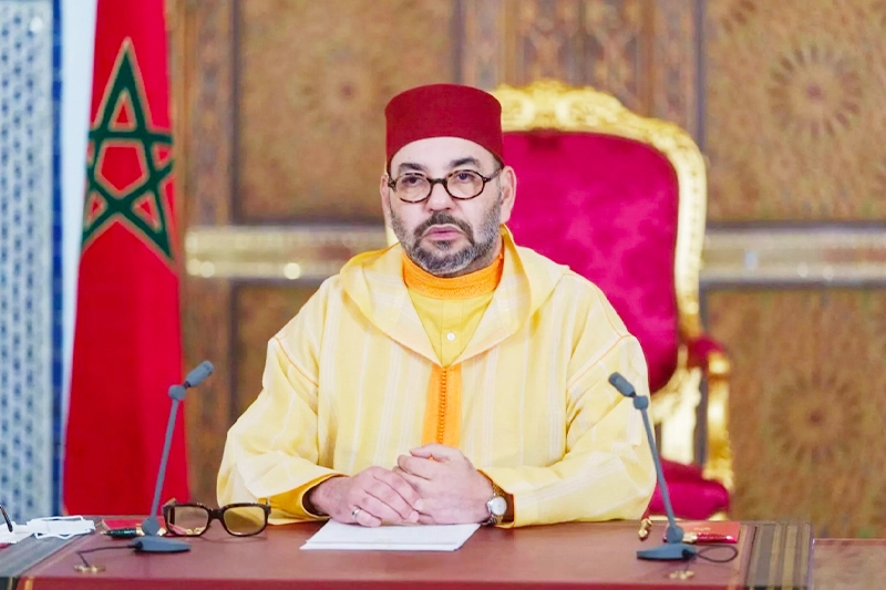 الملك محمد السادس يهنئ المنتخب المغربي