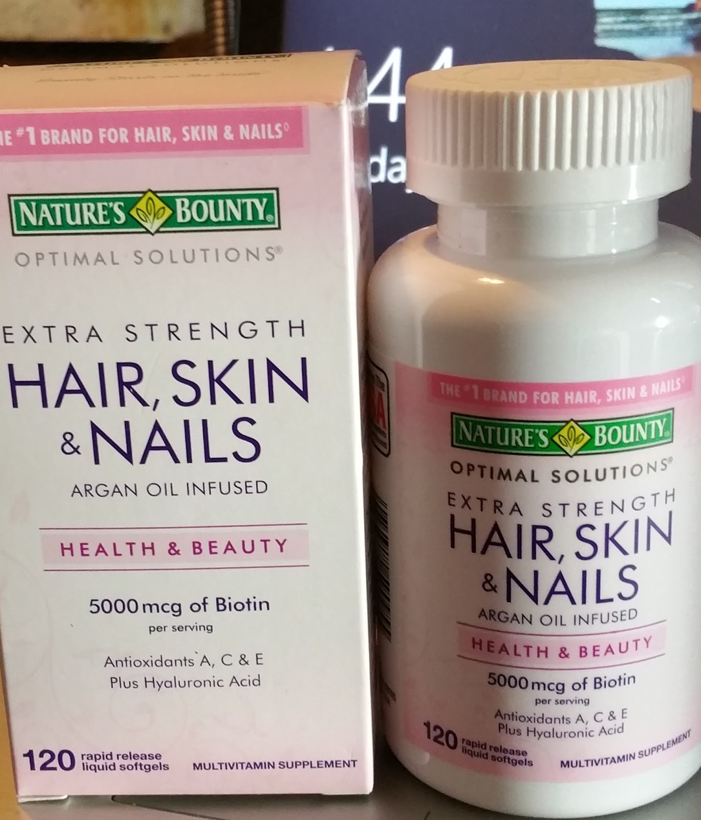 Being Free Pre REVIEW Natures Bounty Hair Skin Nails