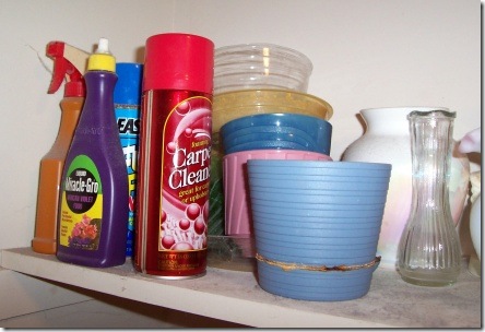 Corner of laundry room