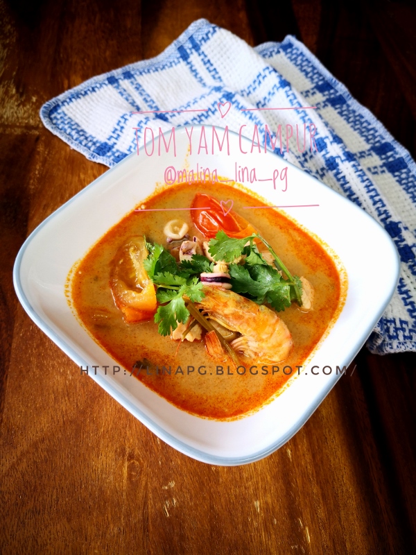 Resepi Tom Yam Campur Ala Restoran Thai - TERATAK MUTIARA 