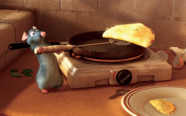 imagen de la rata Remy protagonista de la película Ratatouille de Pixar Animation