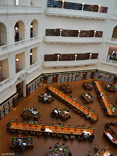 brown tables and white walls