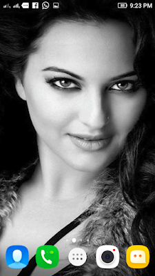 Sonakshi Sinha 3D live Wallpaper For Android Mobile Phone