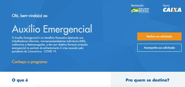 Caixa lança site para solicitar auxílio emergencial de R$ 600