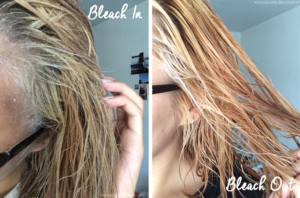 WOOORACHEL: Dying Asian Hair: Bleach Session #2 & Toner