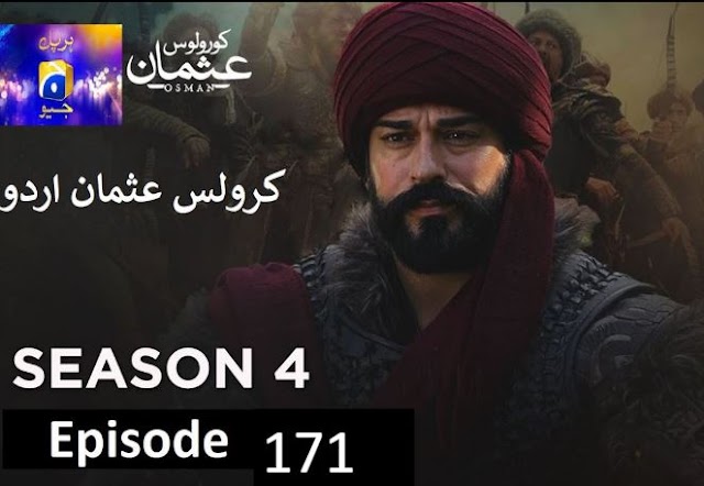 Kurulus Osman Season 04 Episode 171 Urdu Dubbed 