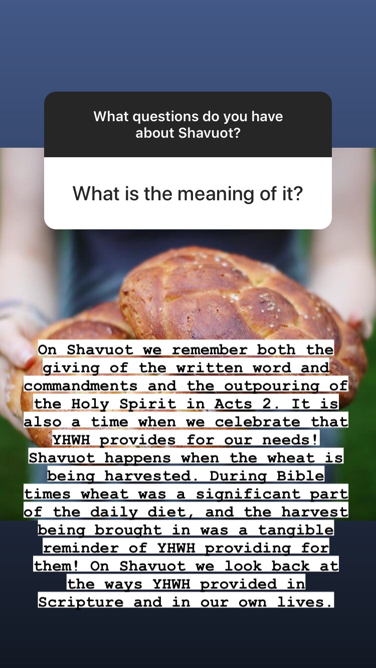 Shavuot Q+A - the meaning behind the holiday | Land of Honey