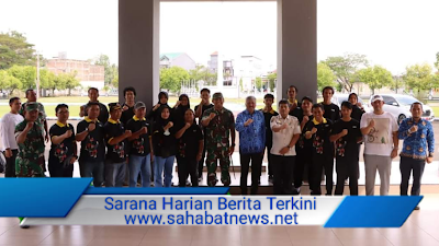 Bupati Pinrang Lepas Atlet Pencak Silat Open Tournament Piala Kasad Ke Makassar 