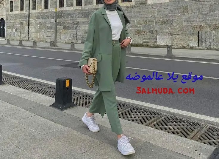 بدل حريمى  2023 للمحجبات اشكال بدل حريمى فورمال 2023