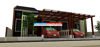 DESAIN RUMAH TYPE 75