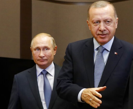 Ο Ερντογάν ποντάρει στο ΝΑΤΟ απέναντι στον Πούτιν