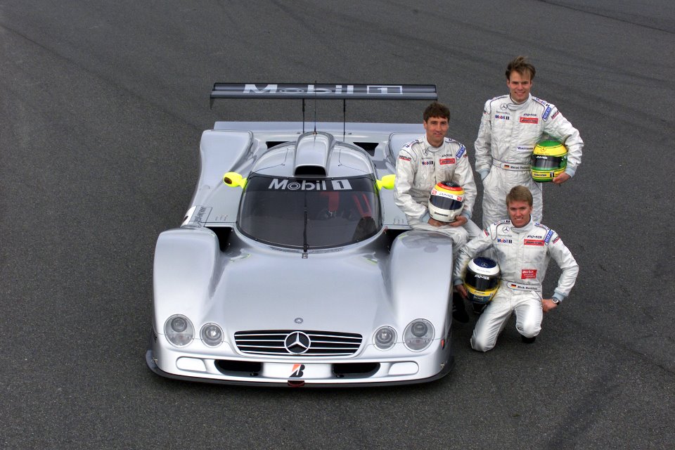 Heidfeld's 1999 Mercedes CLR Just got a 1 43 version of Heidfeld's 2010