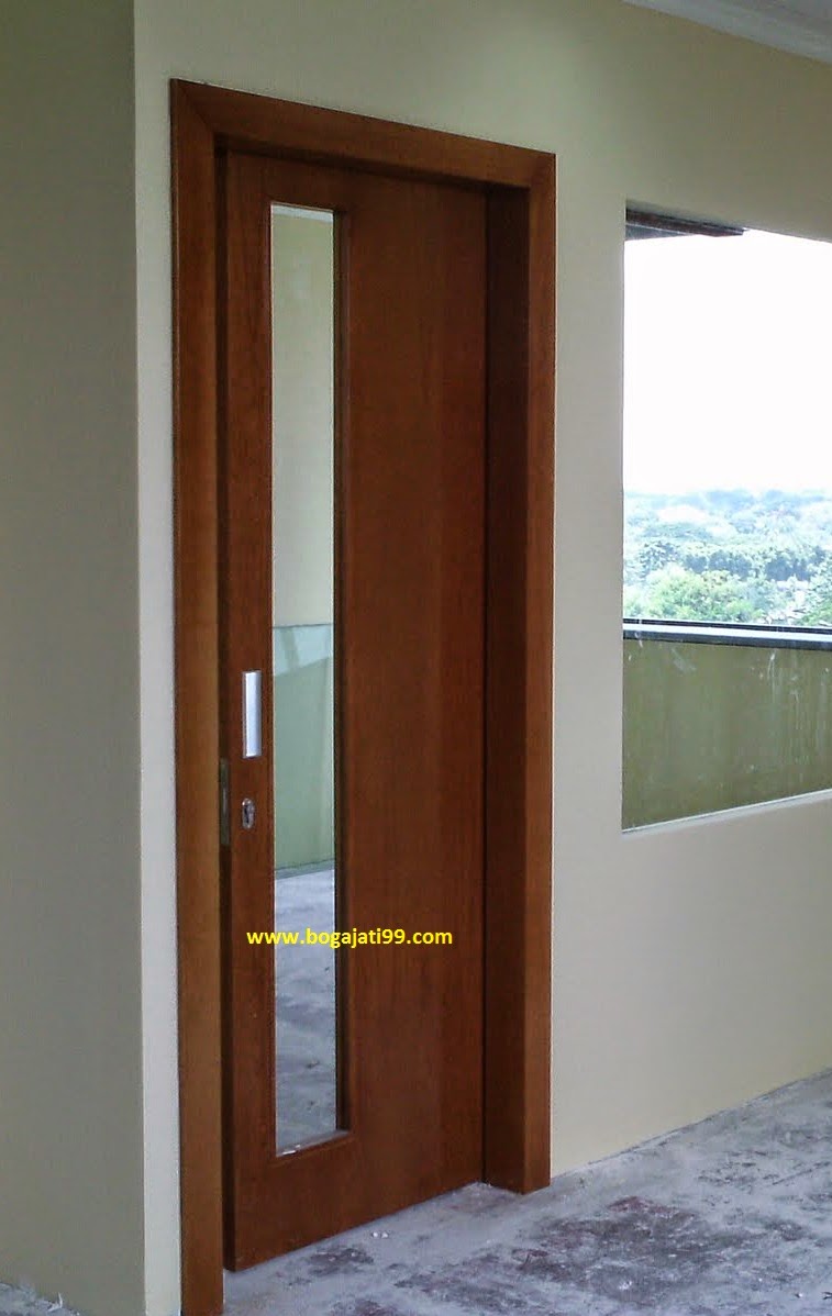 Inspirasi 31 Pintu Geser Panel Kayu Simple Dan Minimalis