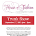 House of Fashion hosts designer trunk show