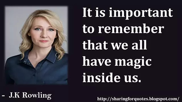 J.K.Rowling inspirational Quotes 18