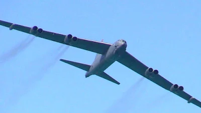 B-52 bombers flew nonstop from the United States to the Persian Gulf