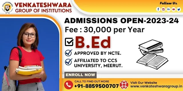 B.Ed Counselling 2023 Dates