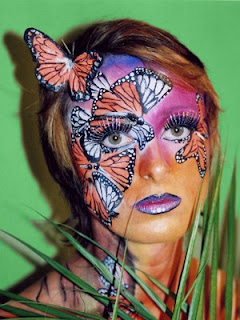 Best Butterfly Painting in the Face