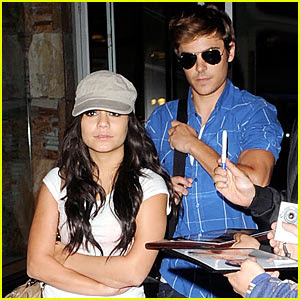 vanessa hudgens & zac efron