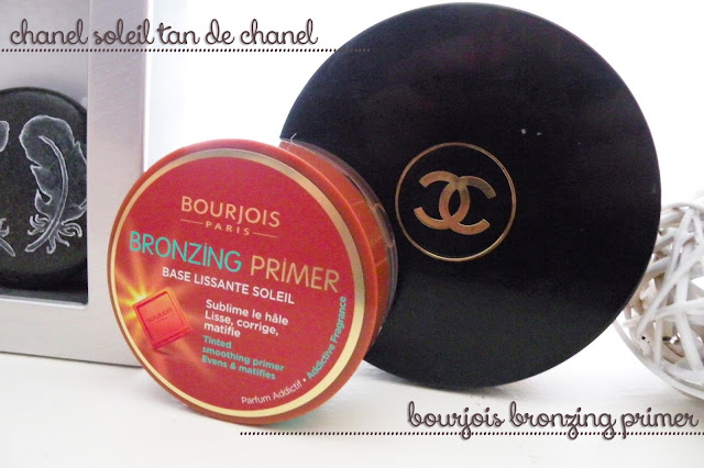 Chanel Soleil Tan de Chanel vs Bourjois Bronzing Primer