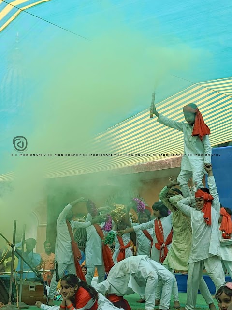 Holy Festival celebrating image